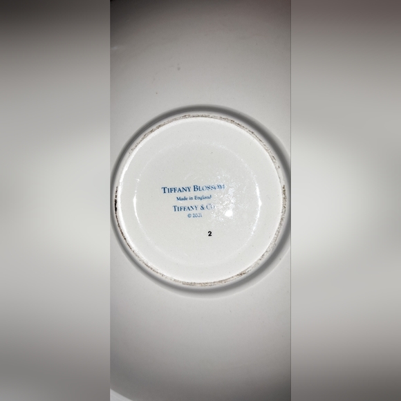 RARE Tiffany & Co. BLOSSOM Round Vegetable Bowl 10 1/2" Large Painted Flowers - Picture 6 of 11